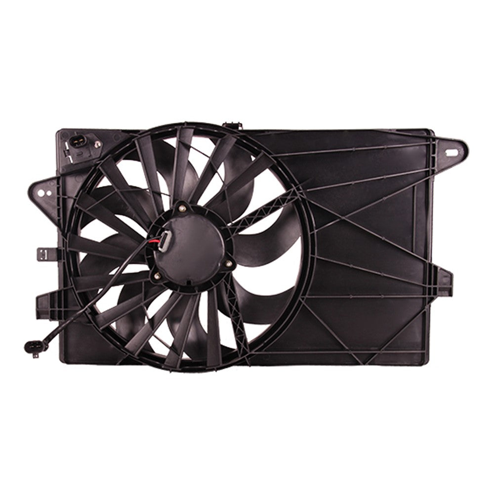 Radiator And Condenser Fan Assembly 2012-2019 Fiat 500