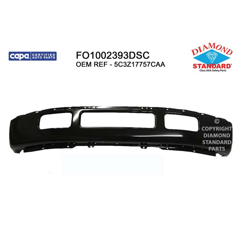Front Bumper Face Bar 2005-2007 Ford Excursion, F-250 Super Duty, F-350 Super Duty, F-450 Super Duty