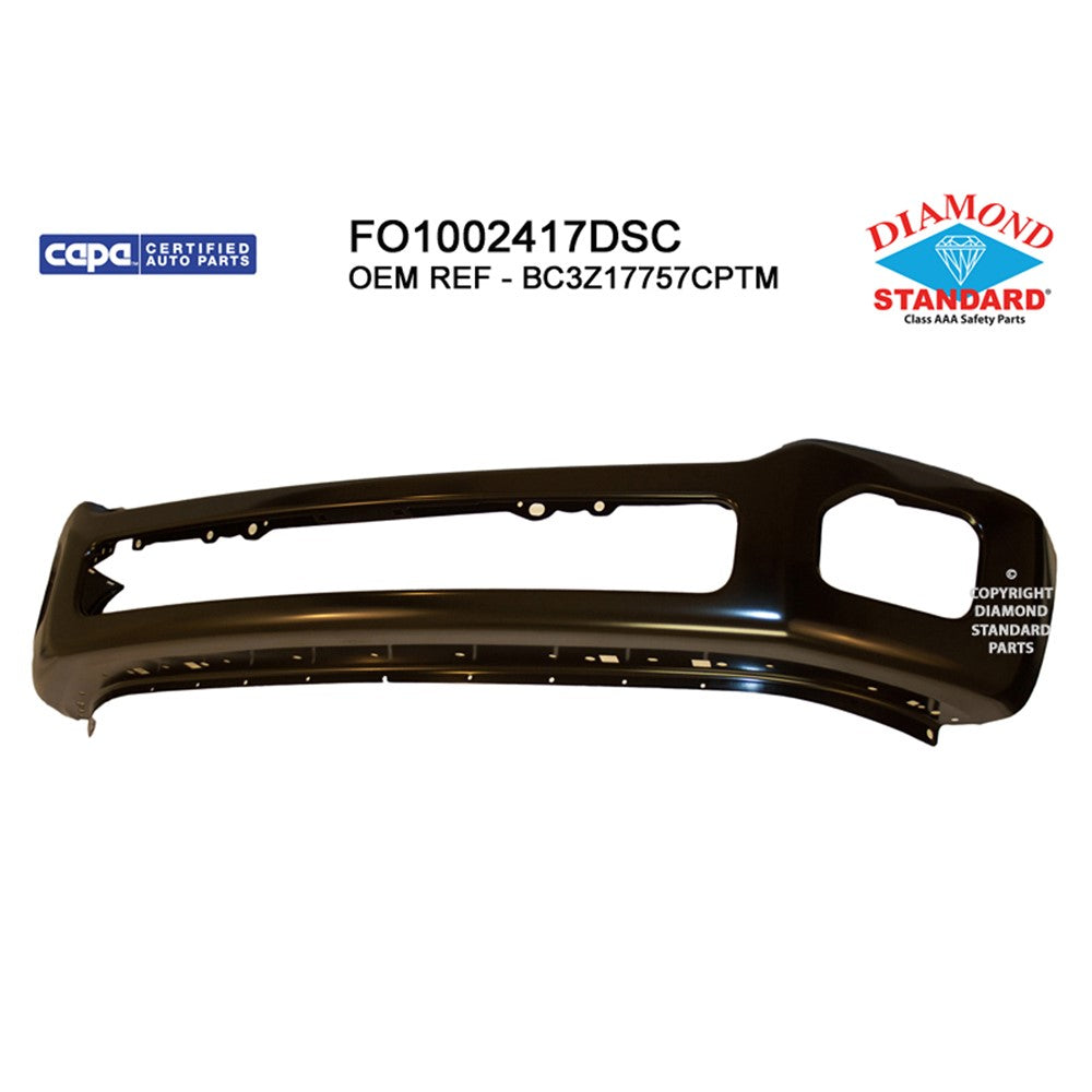Front Bumper Face Bar 2011-2016 Ford F-250 Super Duty, F-350 Super Duty, F-450 Super Duty