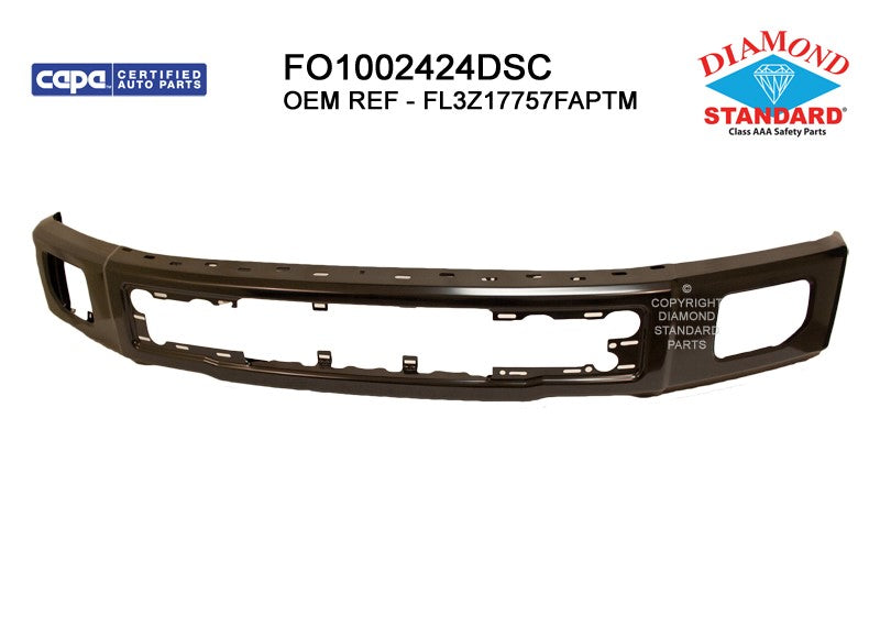 Front Bumper Face Bar 2015-2017 Ford F-150