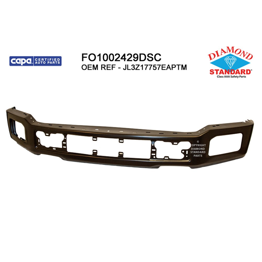 Front Bumper Face Bar 2018-2020 Ford F-150