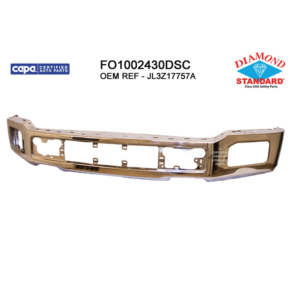 Front Bumper Face Bar 2018-2020 Ford F-150
