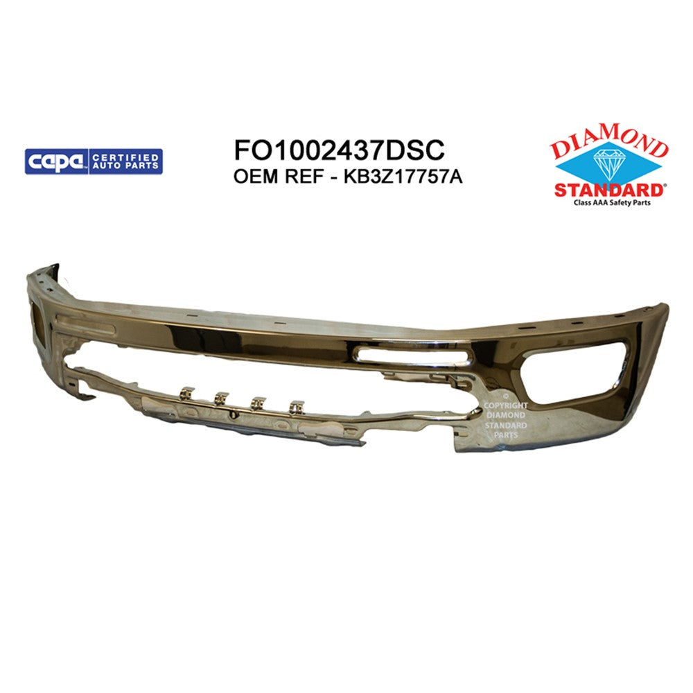 Front Bumper Face Bar 2019-2023 Ford Ranger
