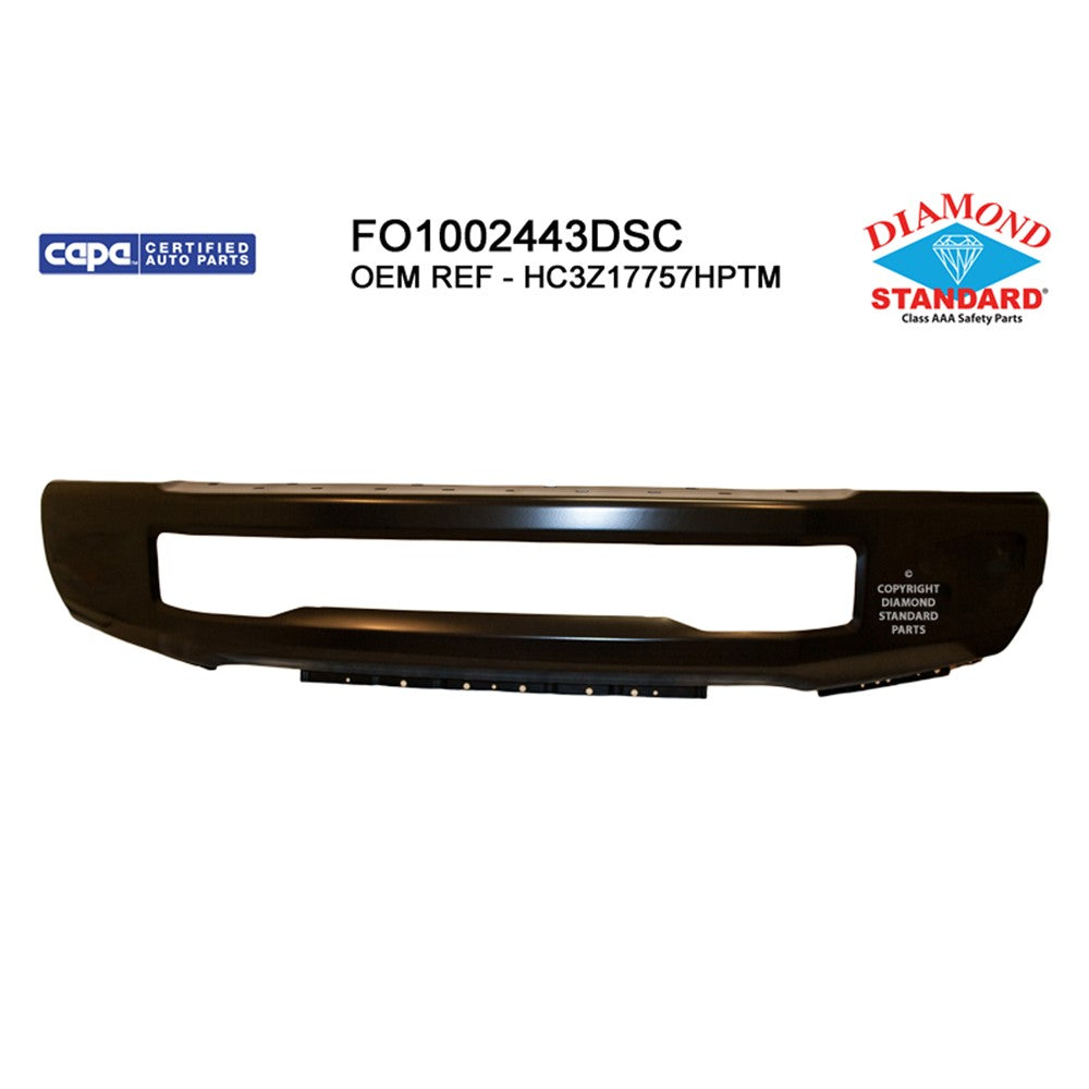 Front Bumper Face Bar 2017-2019 Ford F-250 Super Duty, F-350 Super Duty, F-450 Super Duty