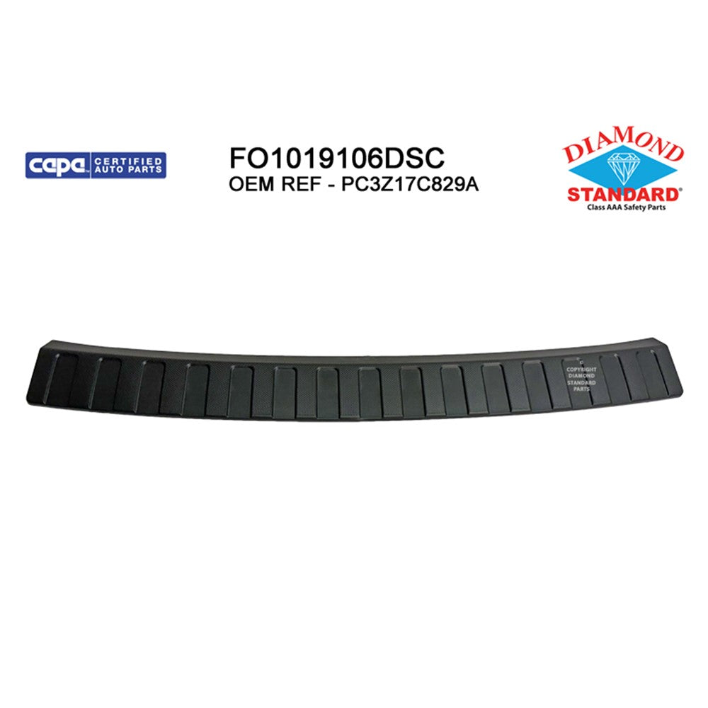 Front Bumper Step Pad 2023-2025 Ford F-250 Super Duty, F-350 Super Duty, F-450 Super Duty, F-550 Super Duty