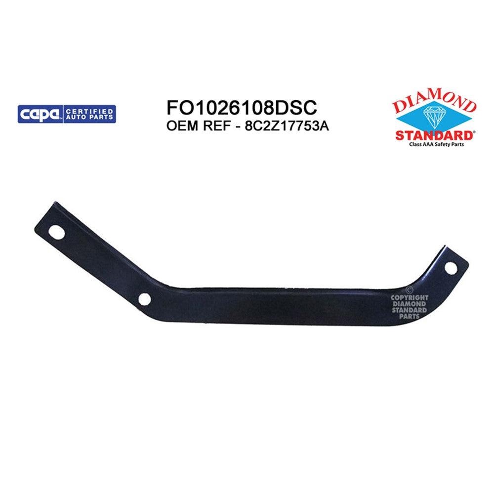 Front Left Front Driver Side Outer Bumper Mounting Bracket 2008-2025 Ford Econoline Super Duty, E-350 Super Duty, E-450 Super Duty