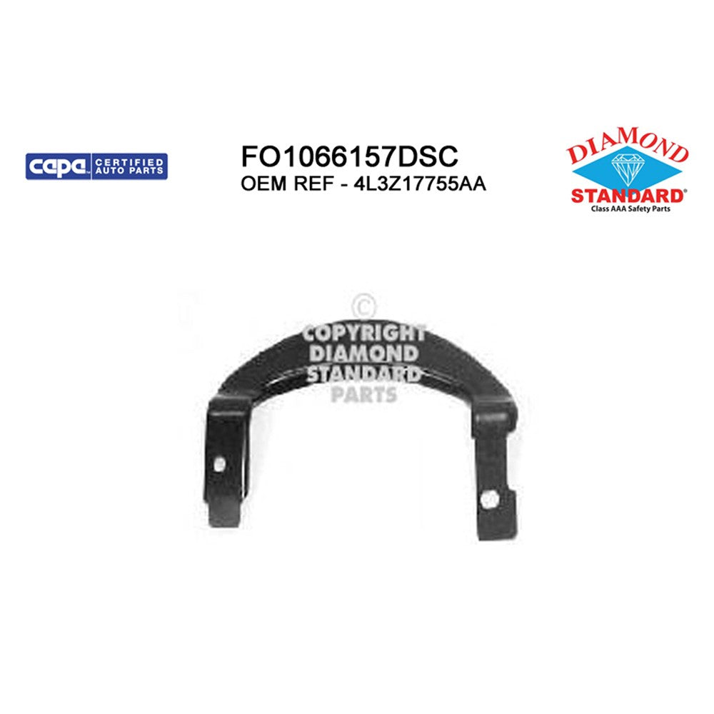 Front Left Front Driver Side Outer Bumper Mounting Bracket 2004-2006 Ford Pickup_ford_lightduty & Lincoln Mark Lt