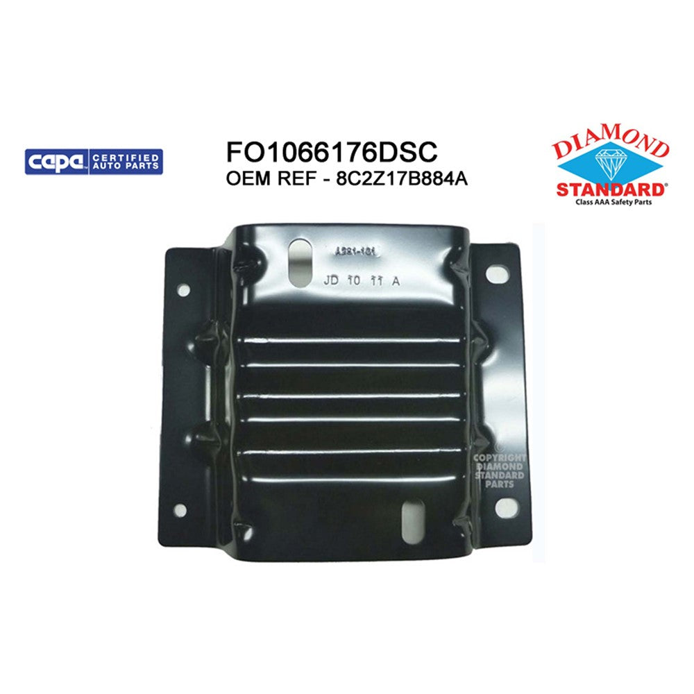 Front Left Front Driver Side Bumper Mounting Plate 2008-2025 Ford Econoline Super Duty, E-350 Super Duty, E-450 Super Duty