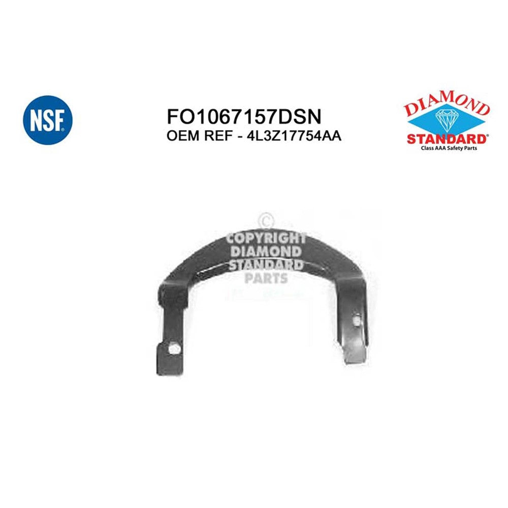 Front Right Front Passenger Side Outer Bumper Mounting Bracket 2004-2006 Ford Pickup_ford_lightduty & Lincoln Mark Lt