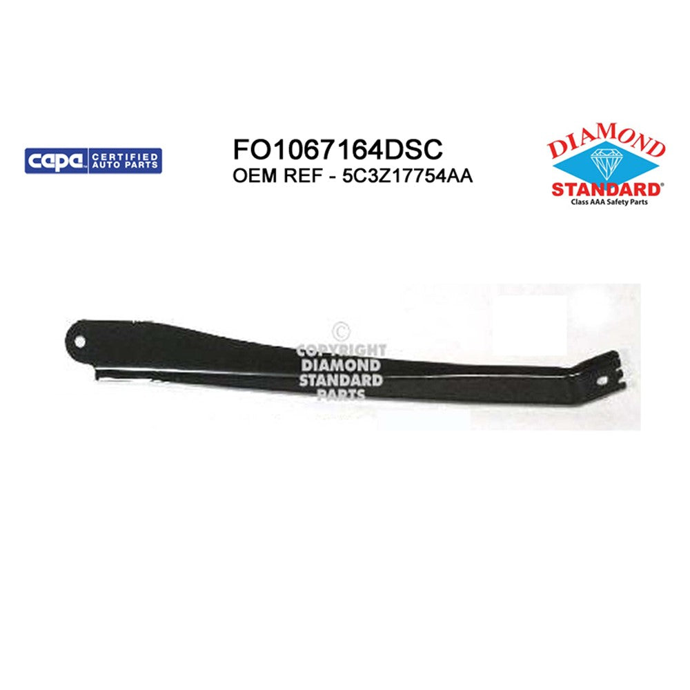 Front Right Front Passenger Side Outer Bumper Mounting Bracket 2005-2007 Ford Excursion, F-250 Super Duty, F-350 Super Duty, F-450 Super Duty