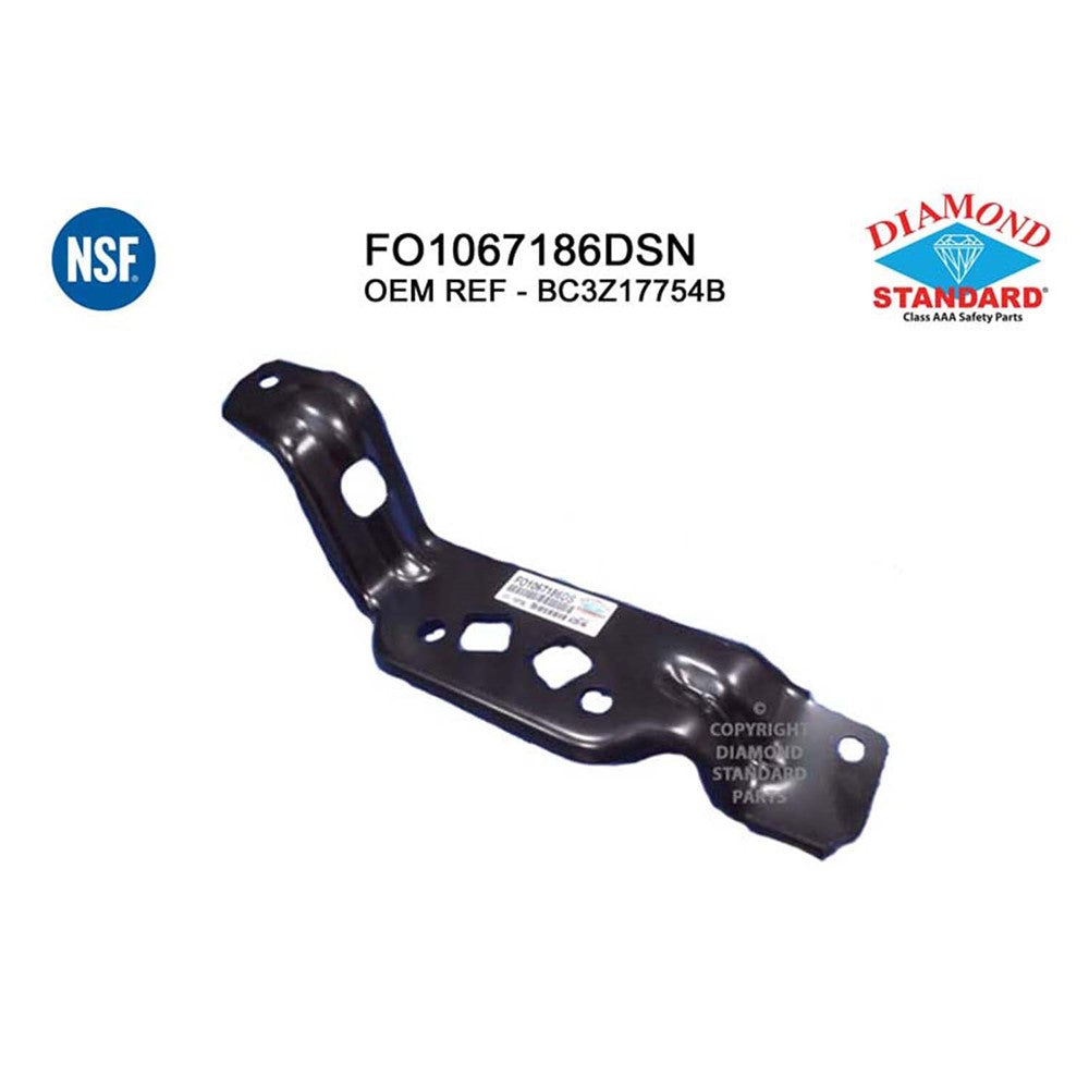 Front Right Front Passenger Side Outer Bumper Mounting Bracket 2011-2016 Ford F-250 Super Duty, F-350 Super Duty, F-450 Super Duty