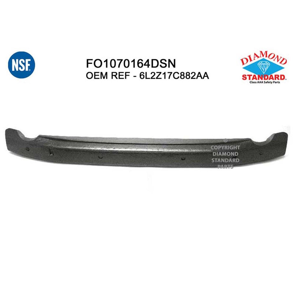 Front Upper Bumper Impact Absorber 2006-2010 Ford Explorer, Explorer Sport Trac