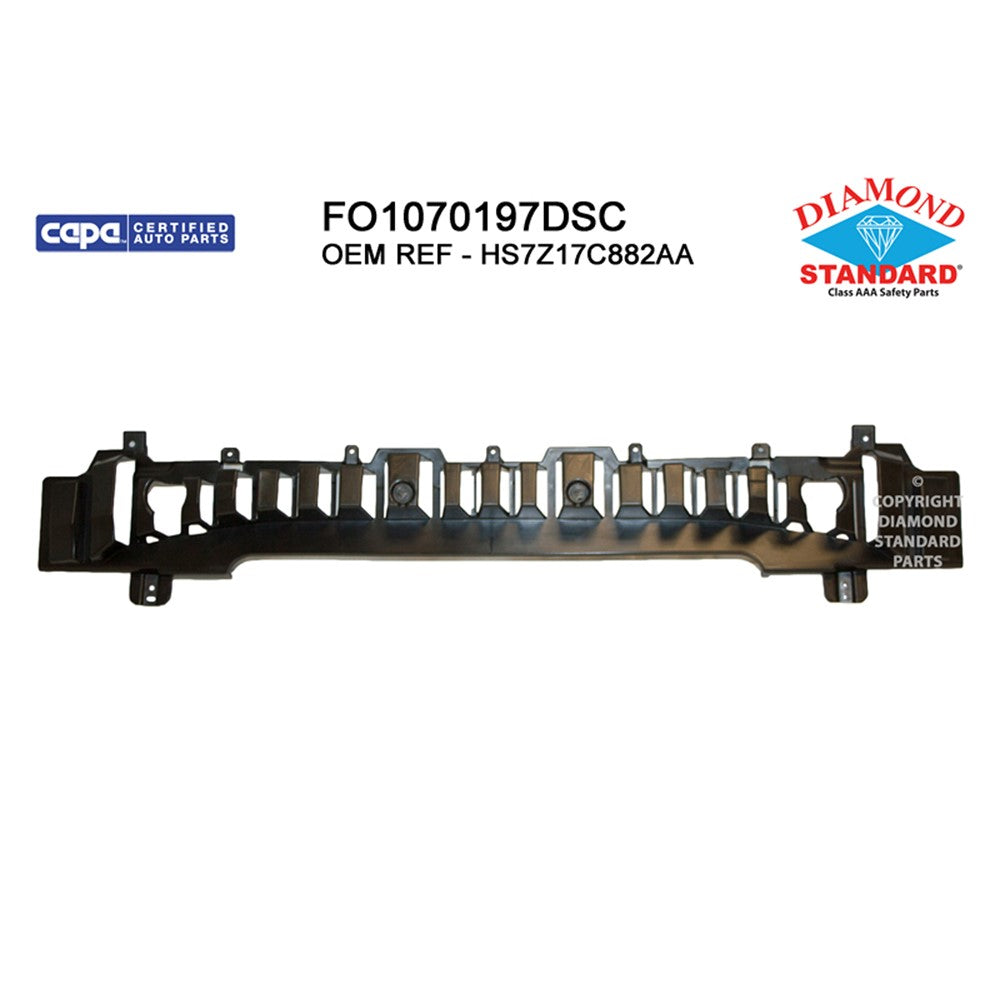 Front Bumper Impact Absorber 2017-2018 Ford Fusion