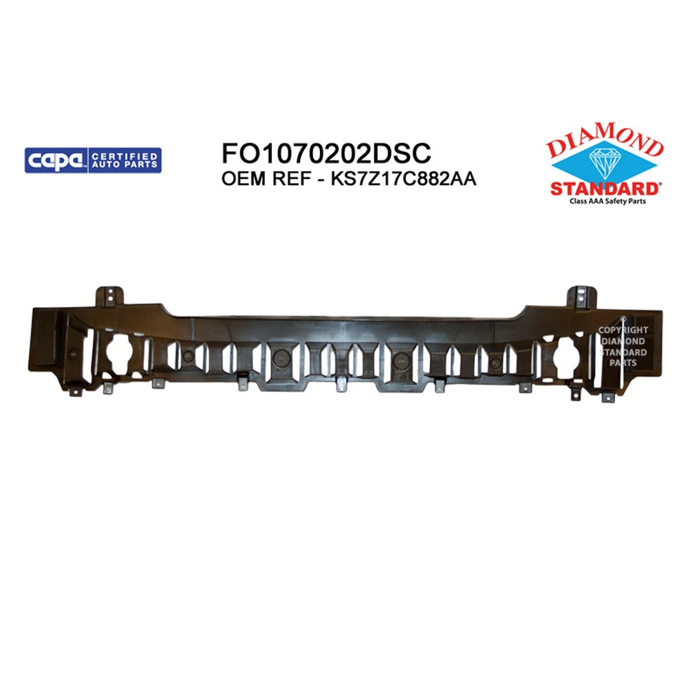Front Bumper Impact Absorber 2019-2020 Ford Fusion, Police Responder Hybrid, Ssv_plug-In_hybrid
