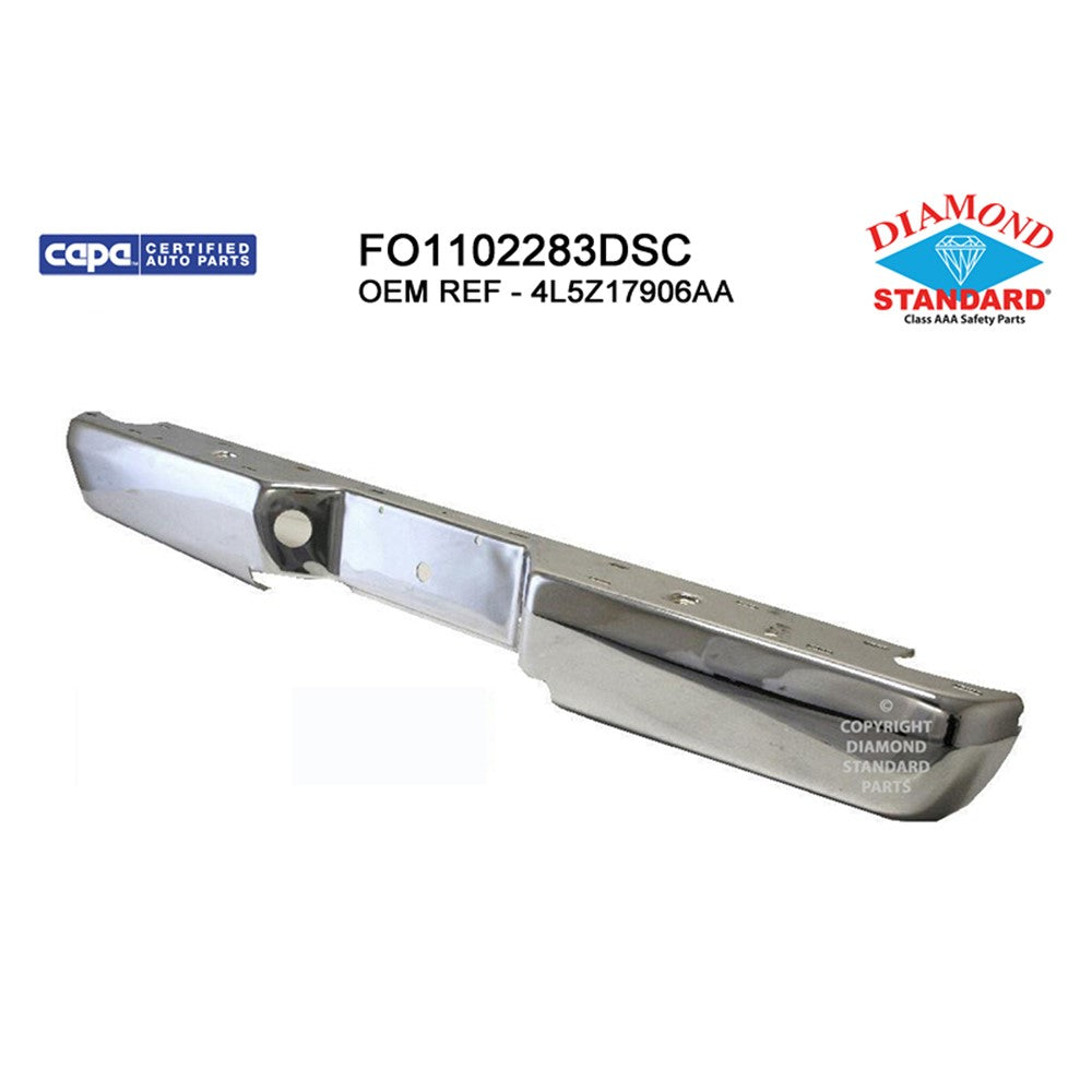 Rear Step Bumper Face Bar 1993-2011 Ford Ranger