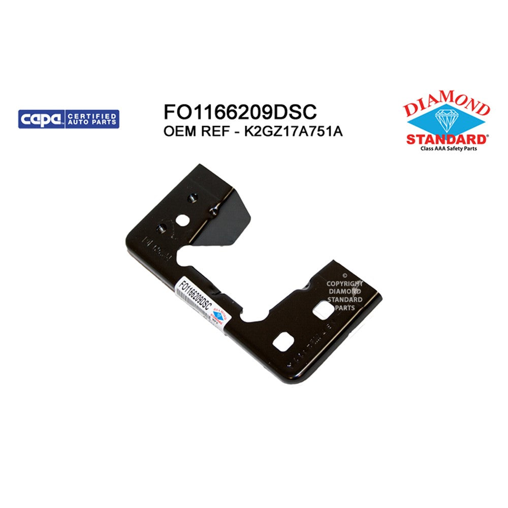 Rear Left Rear Driver Side Bumper Mounting Bracket 2015-2024 Ford Edge & Lincoln Mkx, Nautilus