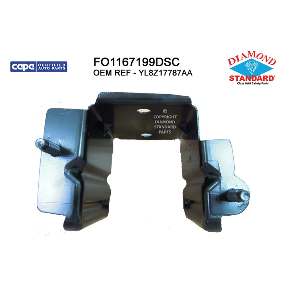 Rear Right Rear Passenger Side Bumper Mounting Bracket 2001-2012 Ford Escape & Mercury Mariner