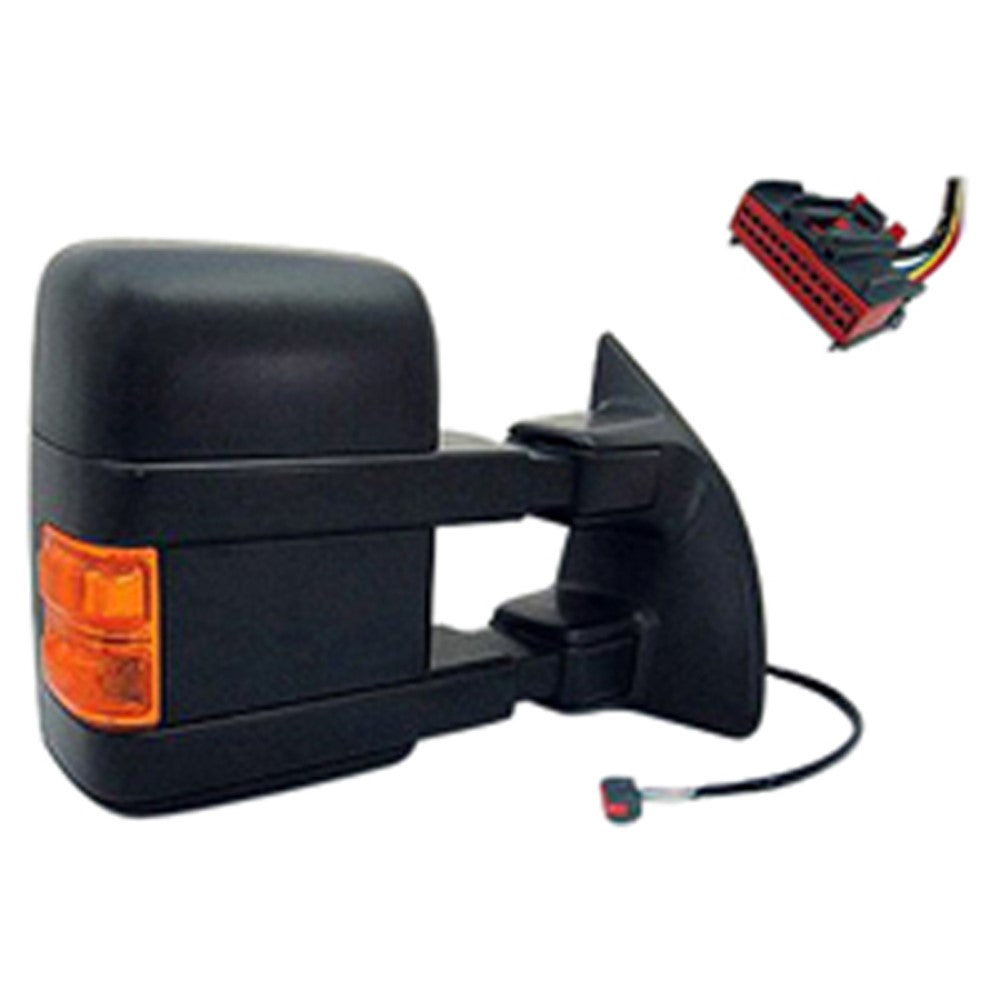 Right Passenger Side Power Door Mirror 2011-2016 Ford F-250 Super Duty, F-350 Super Duty, F-450 Super Duty