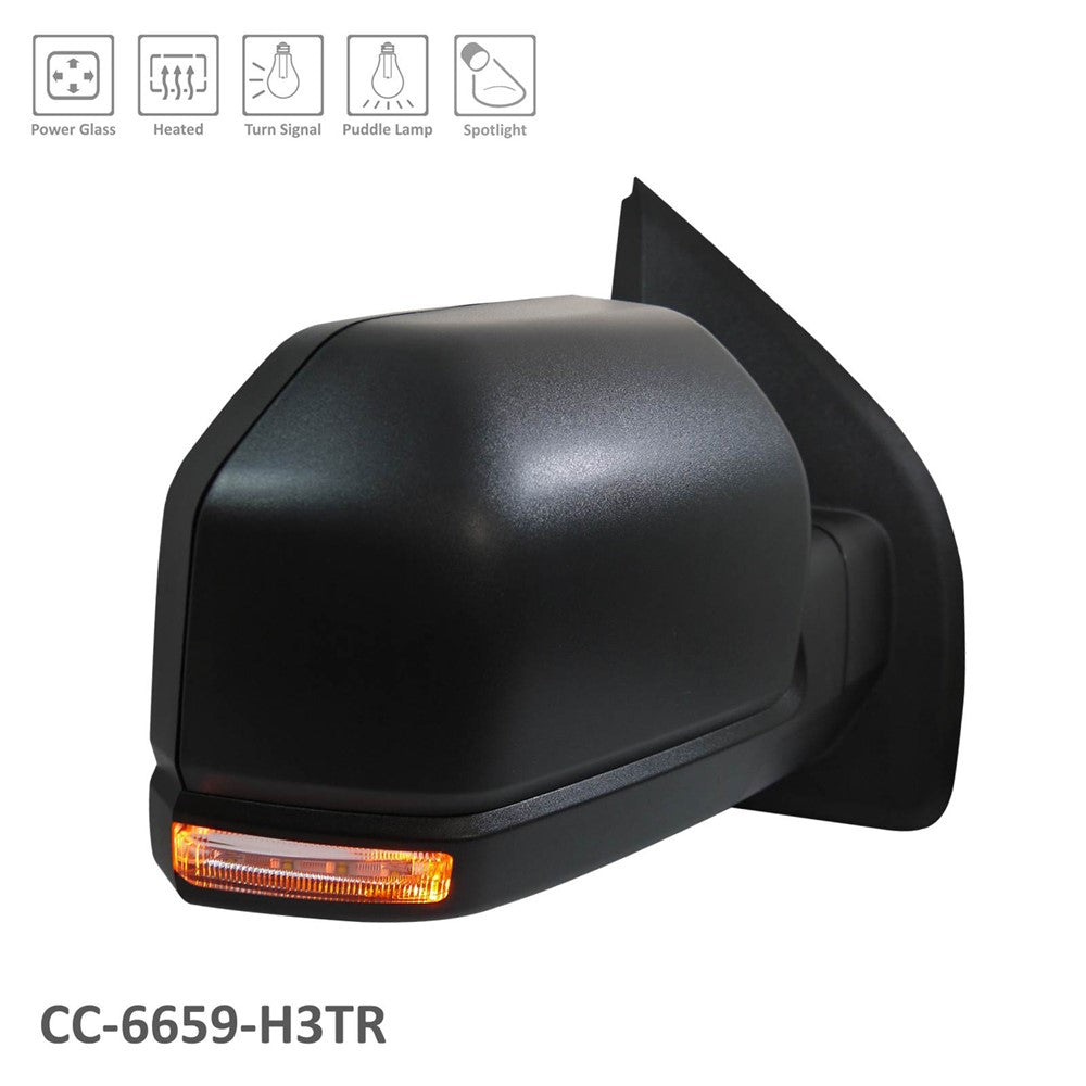 Right Passenger Side Power Door Mirror 2015-2018 Ford F-150
