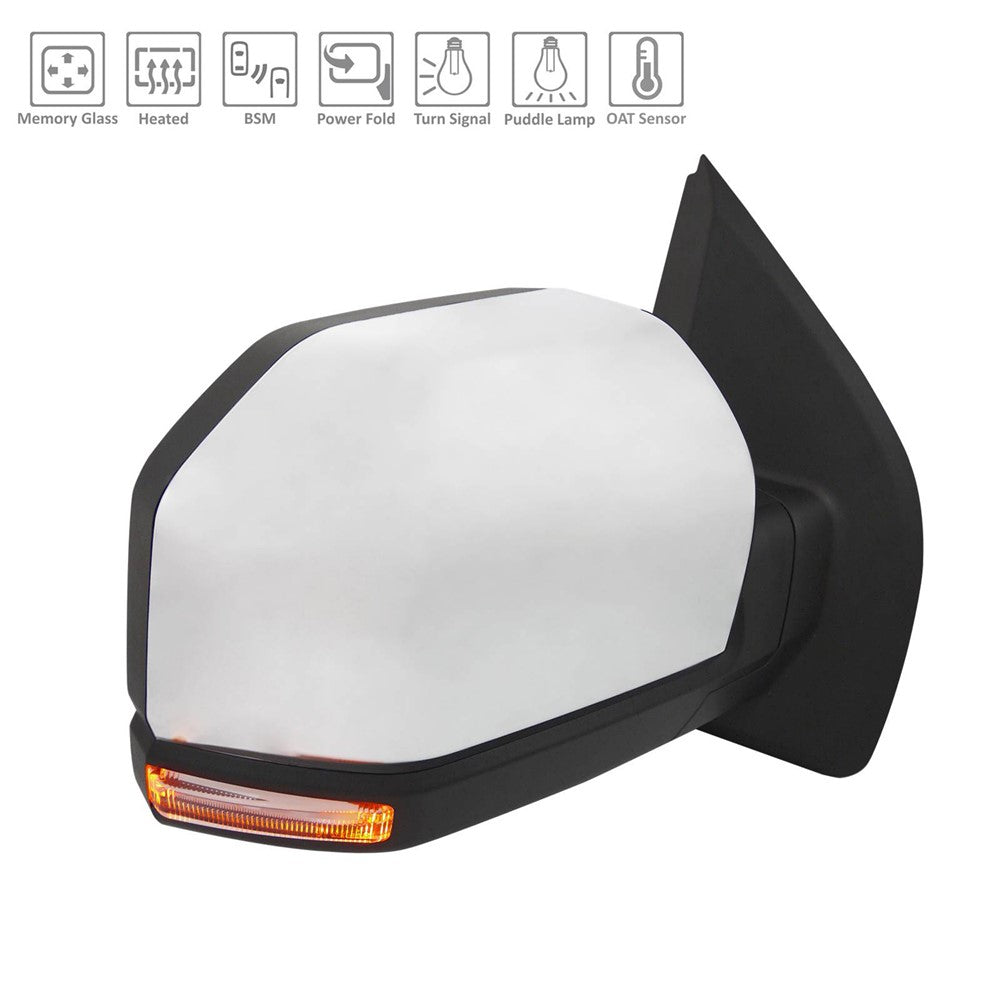 Right Passenger Side Power Door Mirror 2018-2020 Ford F-150