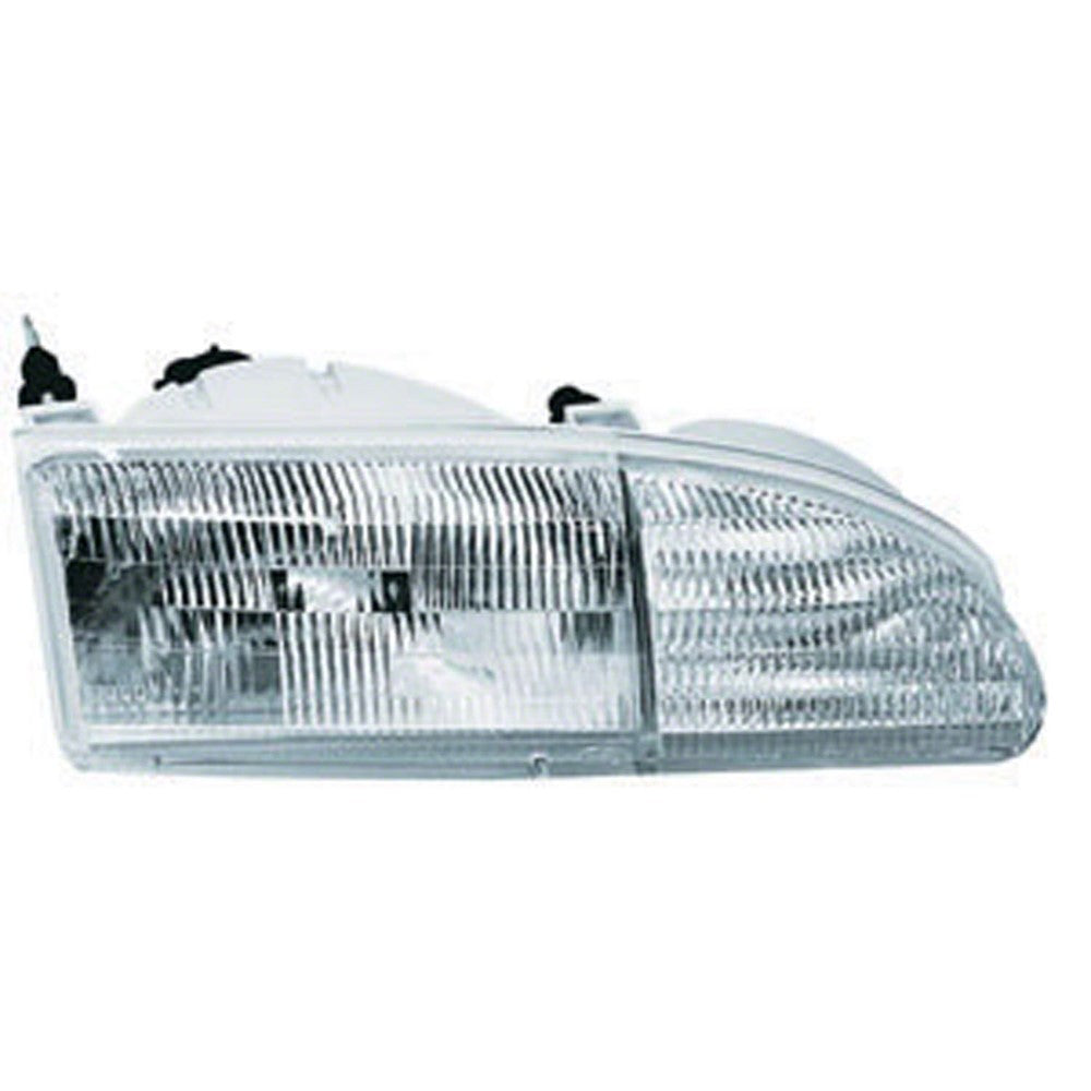 Front Left Driver Side Headlight Assembly 1996-1997 Ford Thunderbird & Mercury Cougar