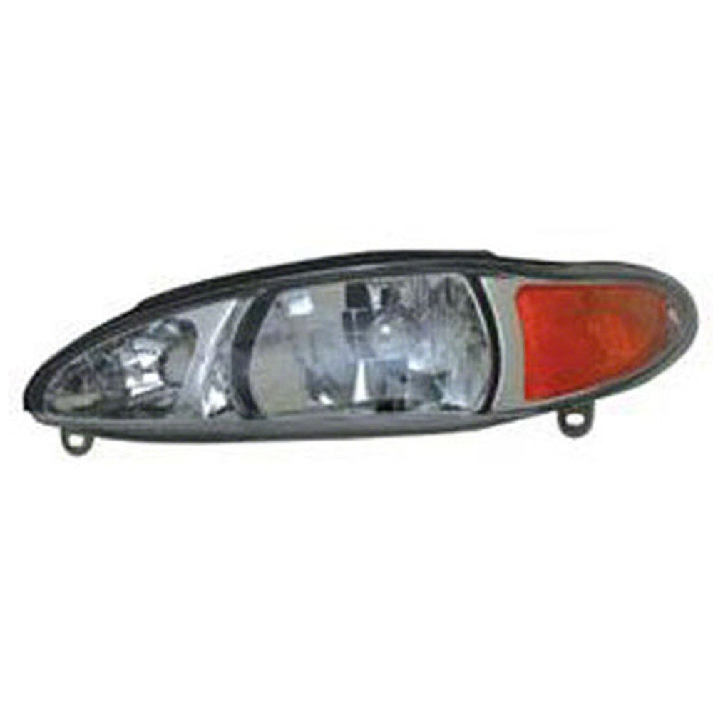 Front Left Driver Side Headlight Assembly 1997-2002 Ford Escort & Mercury Tracer