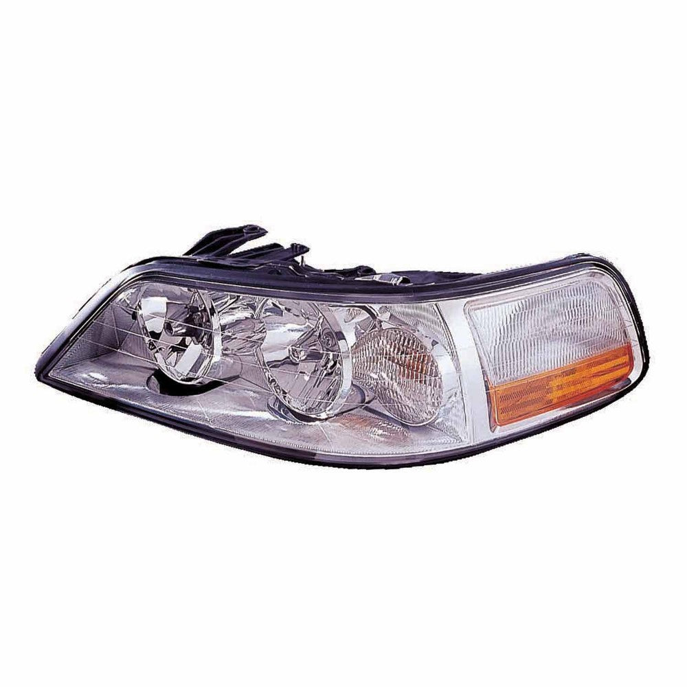 Front Left Driver Side Halogen Headlight Assembly 2003-2004 Lincoln Town Car