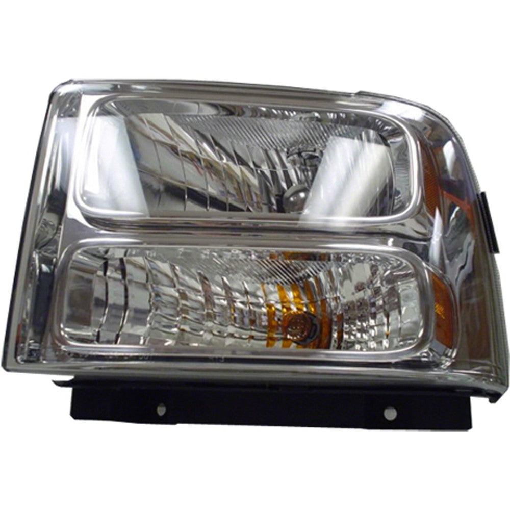 Front Left Driver Side Headlight Assembly 2005-2007 Ford Excursion, F-250 Super Duty, F-350 Super Duty, F-450 Super Duty