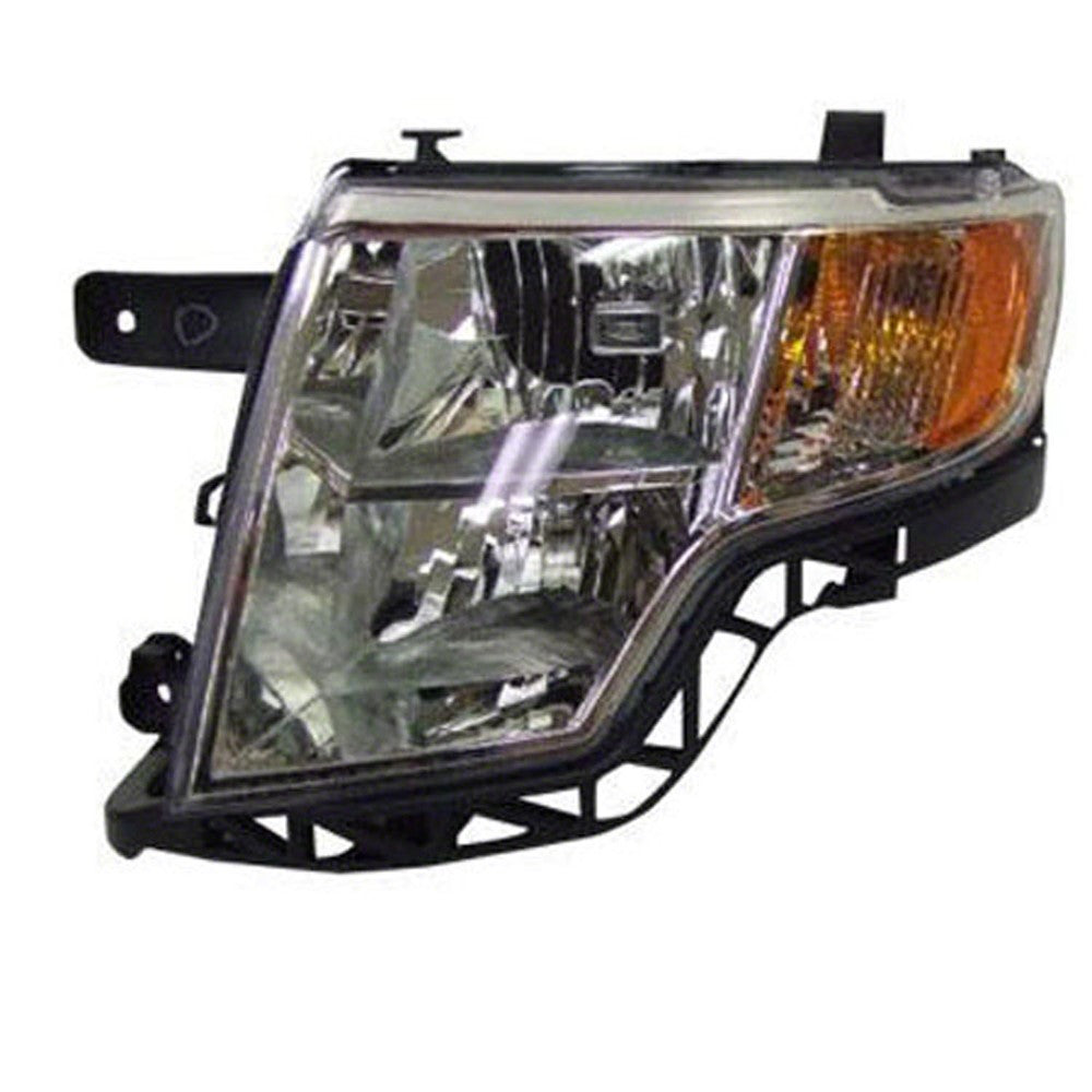 Front Left Driver Side Headlight Assembly 2007-2010 Ford Edge