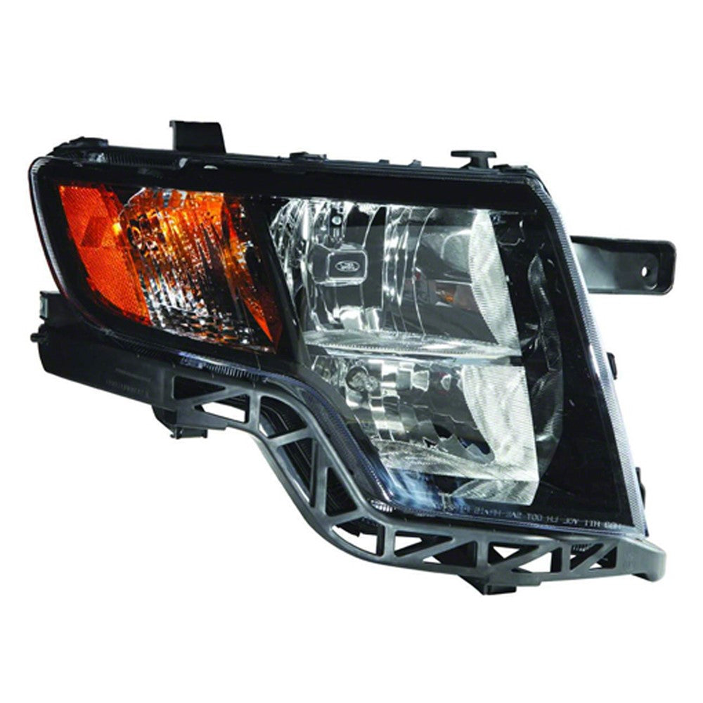 Front Left Driver Side Headlight Assembly 2009-2010 Ford Edge