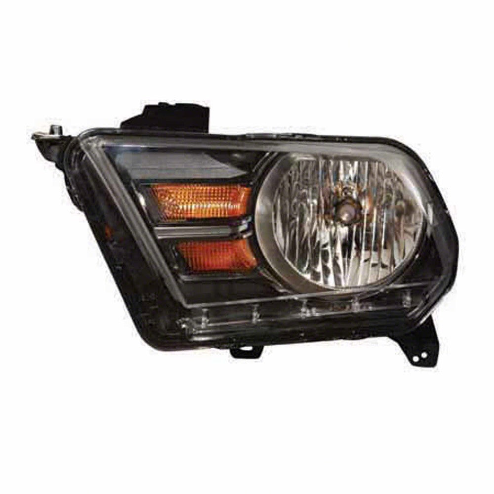 Front Left Driver Side Halogen Headlight Assembly 2010-2014 Ford Mustang