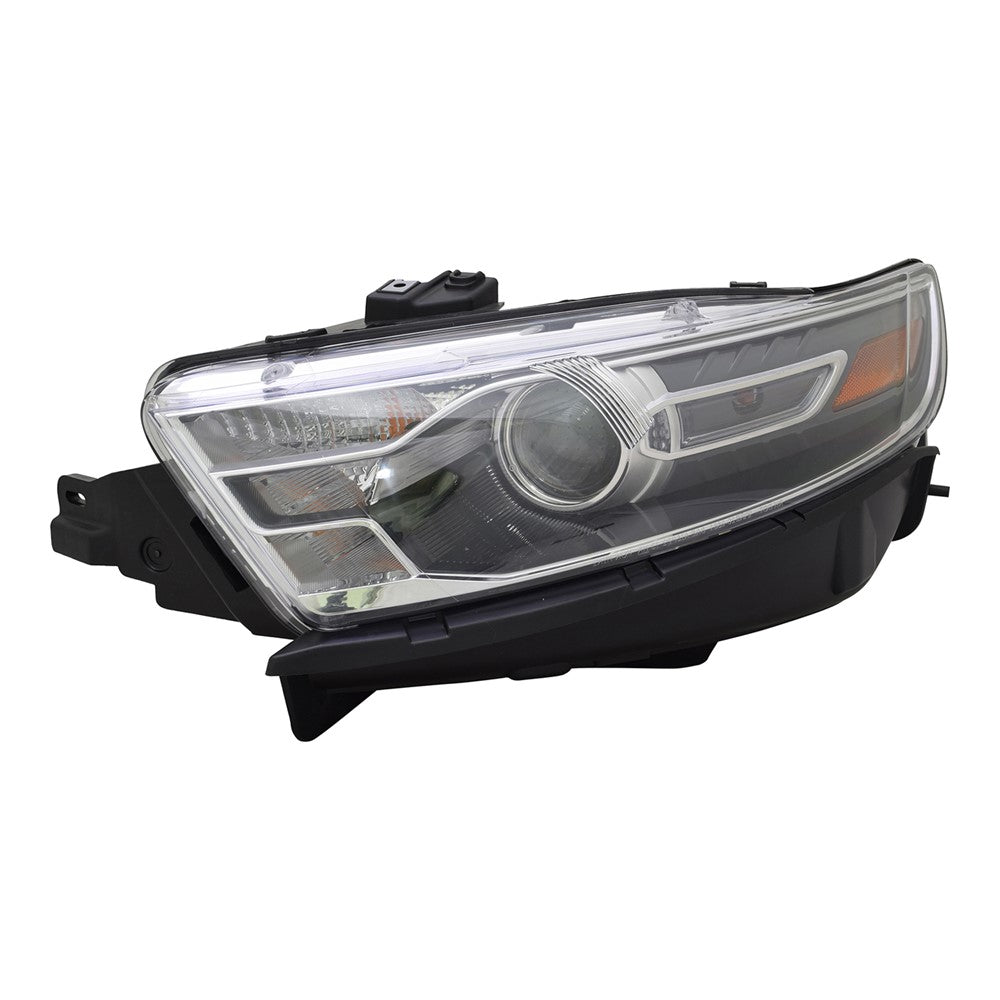Front Left Driver Side Halogen Headlight Assembly 2014-2015 Ford Taurus