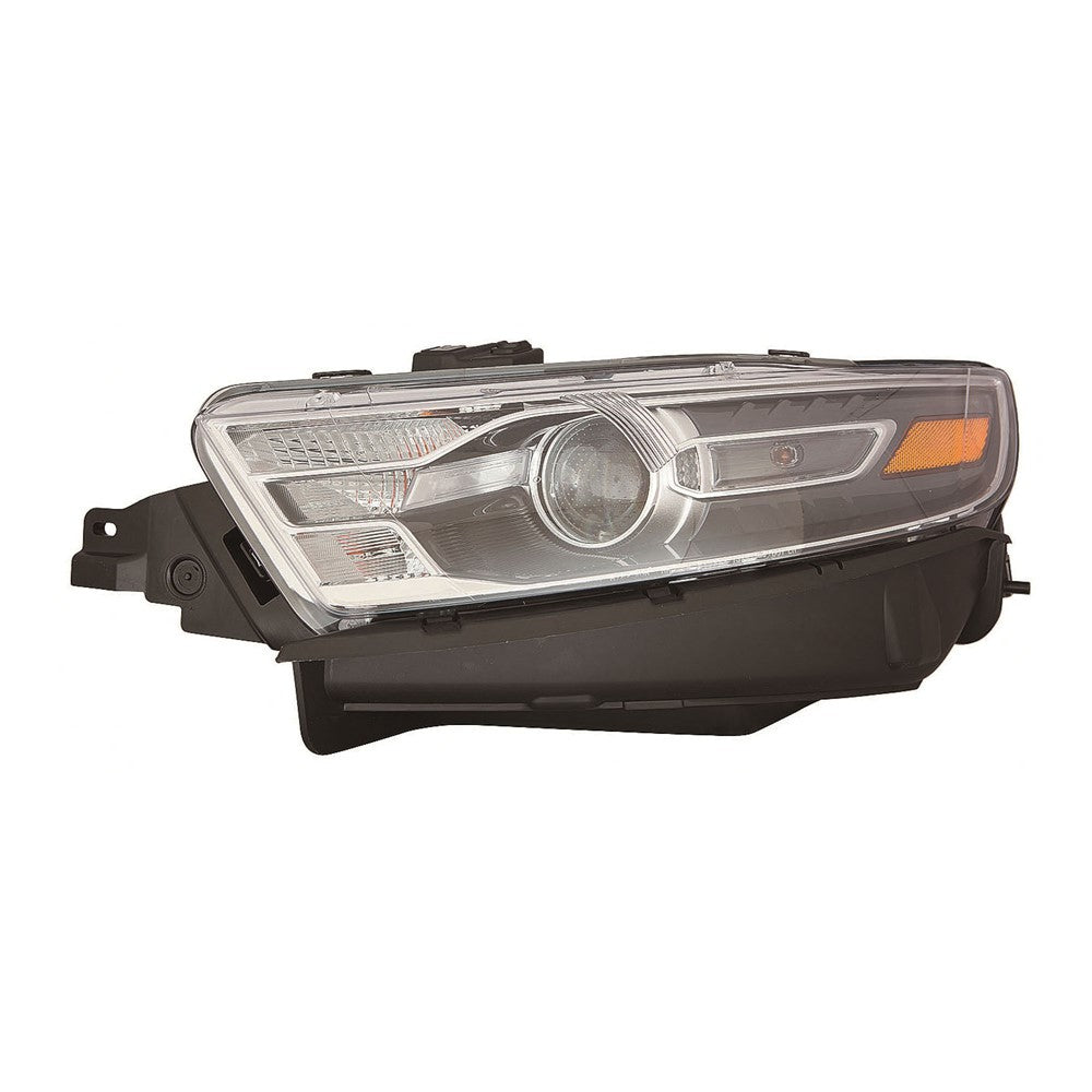 Front Left Driver Side Halogen Headlight Assembly 2014-2015 Ford Taurus