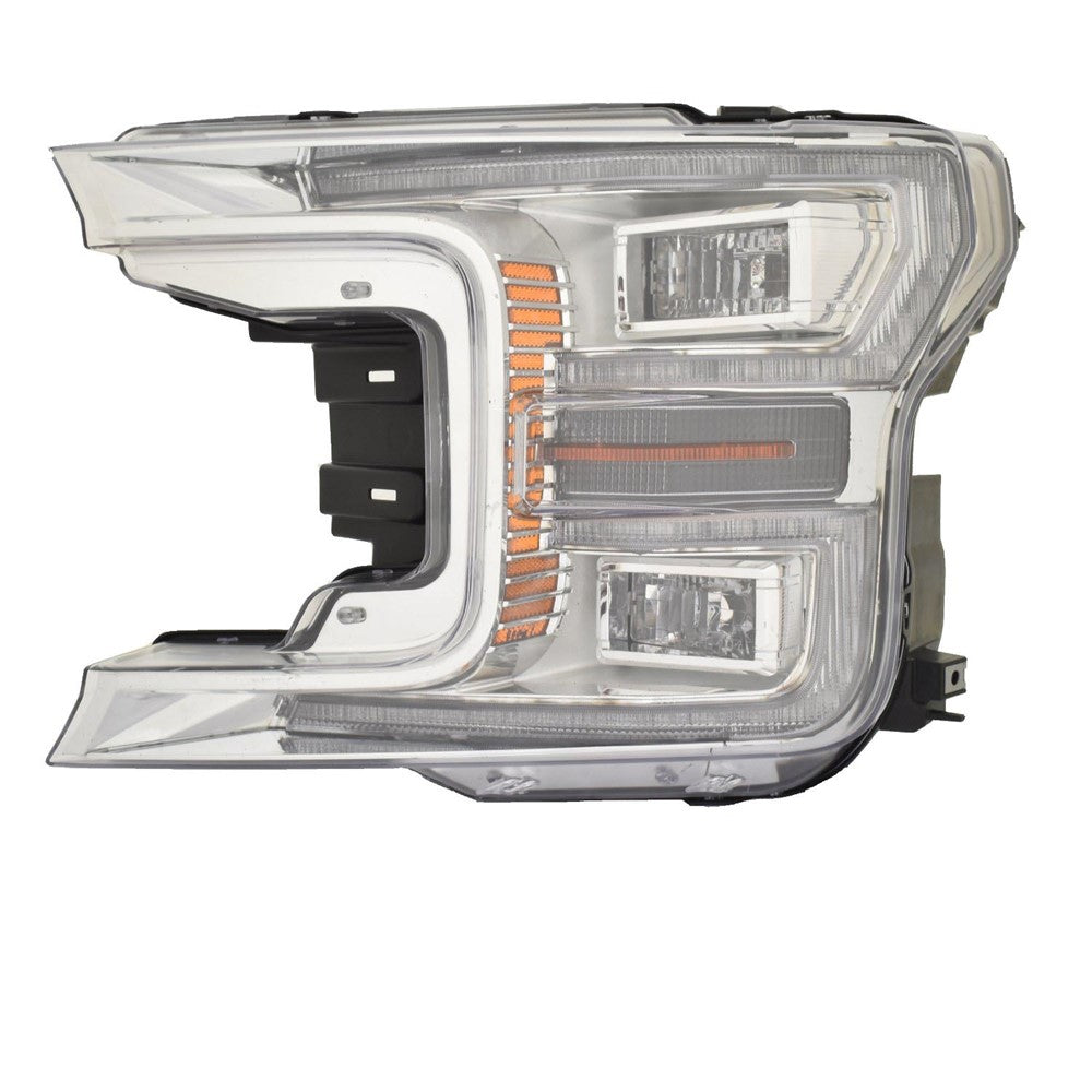 Front Left Driver Side Led Headlight Lens And Housing 2018-2020 Ford F-150
