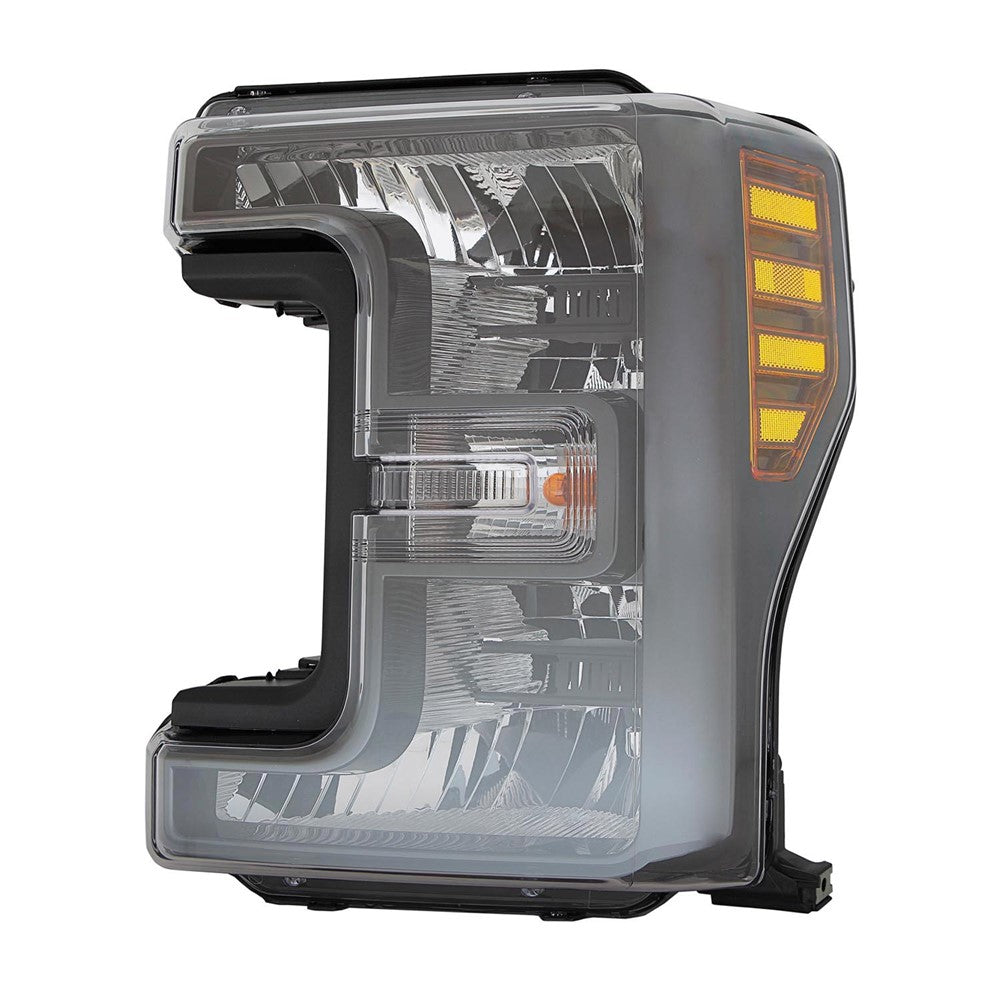 Front Left Driver Side Halogen Headlight Assembly 2019 Ford F-250 Super Duty, F-350 Super Duty, F-450 Super Duty
