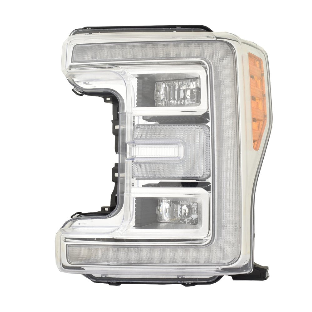 Front Left Driver Side Led Headlight Lens And Housing 2018-2019 Ford F-250 Super Duty, F-350 Super Duty, F-450 Super Duty
