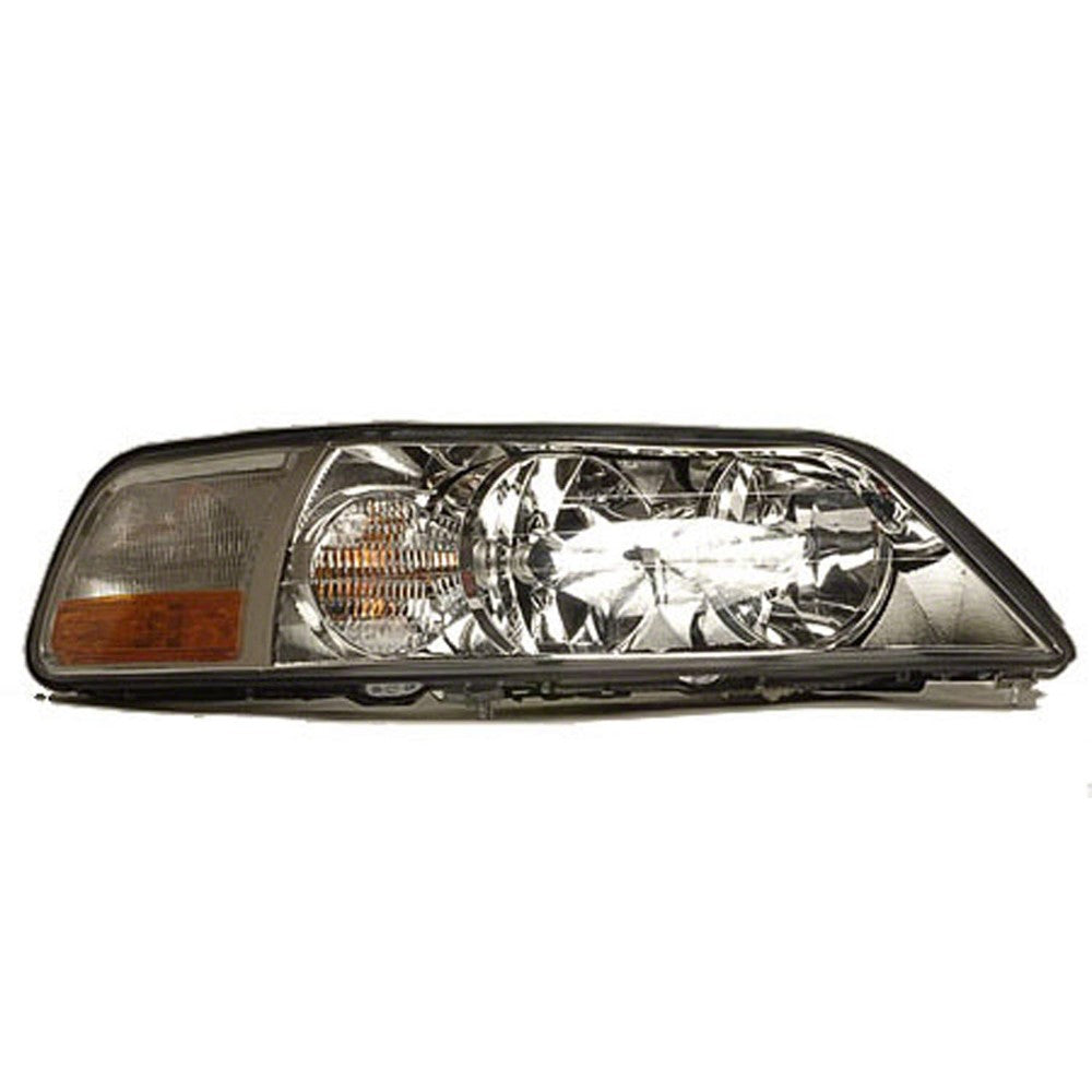 Front Right Passenger Side Halogen Headlight Assembly 2003-2004 Lincoln Town Car