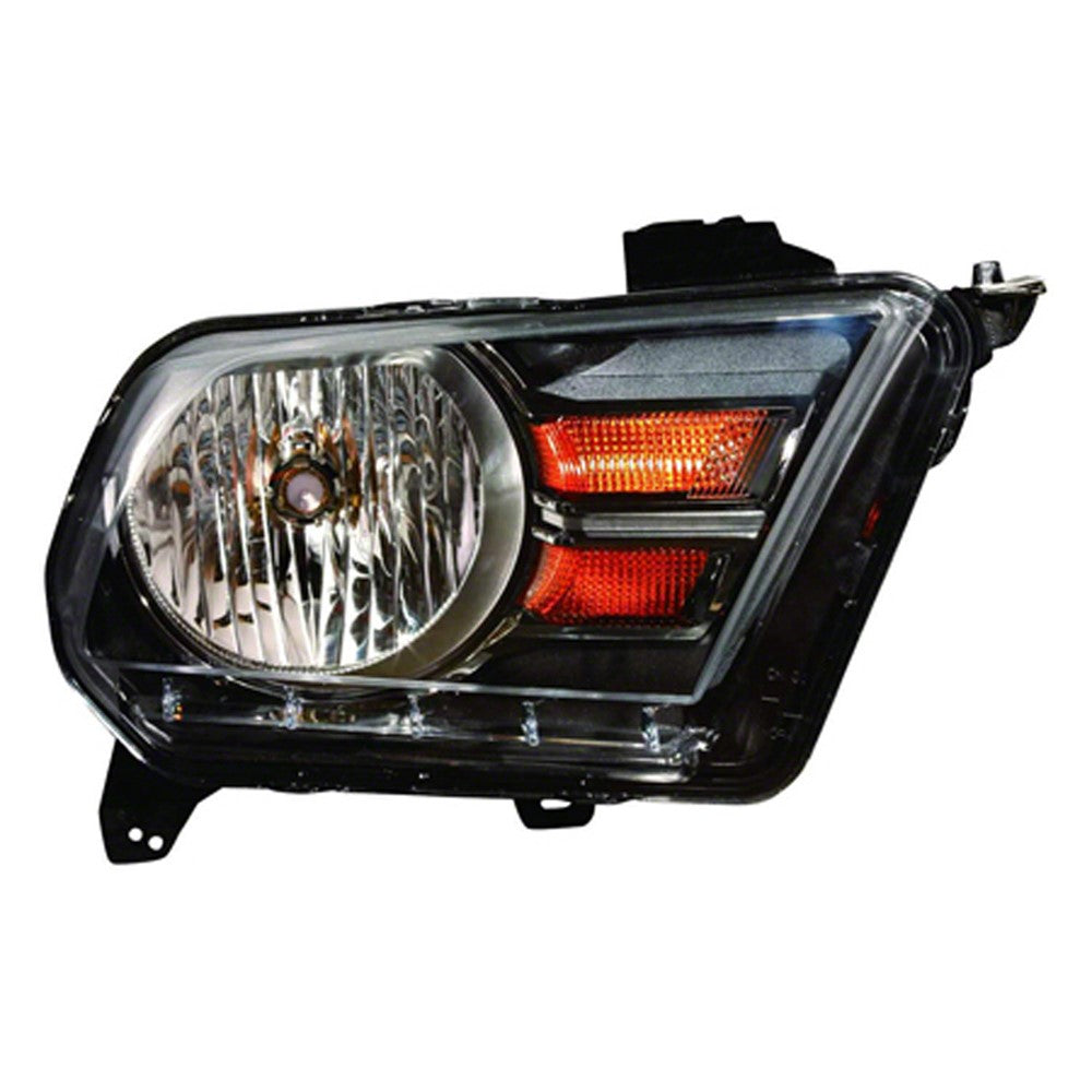 Front Right Passenger Side Halogen Headlight Assembly 2010-2014 Ford Mustang
