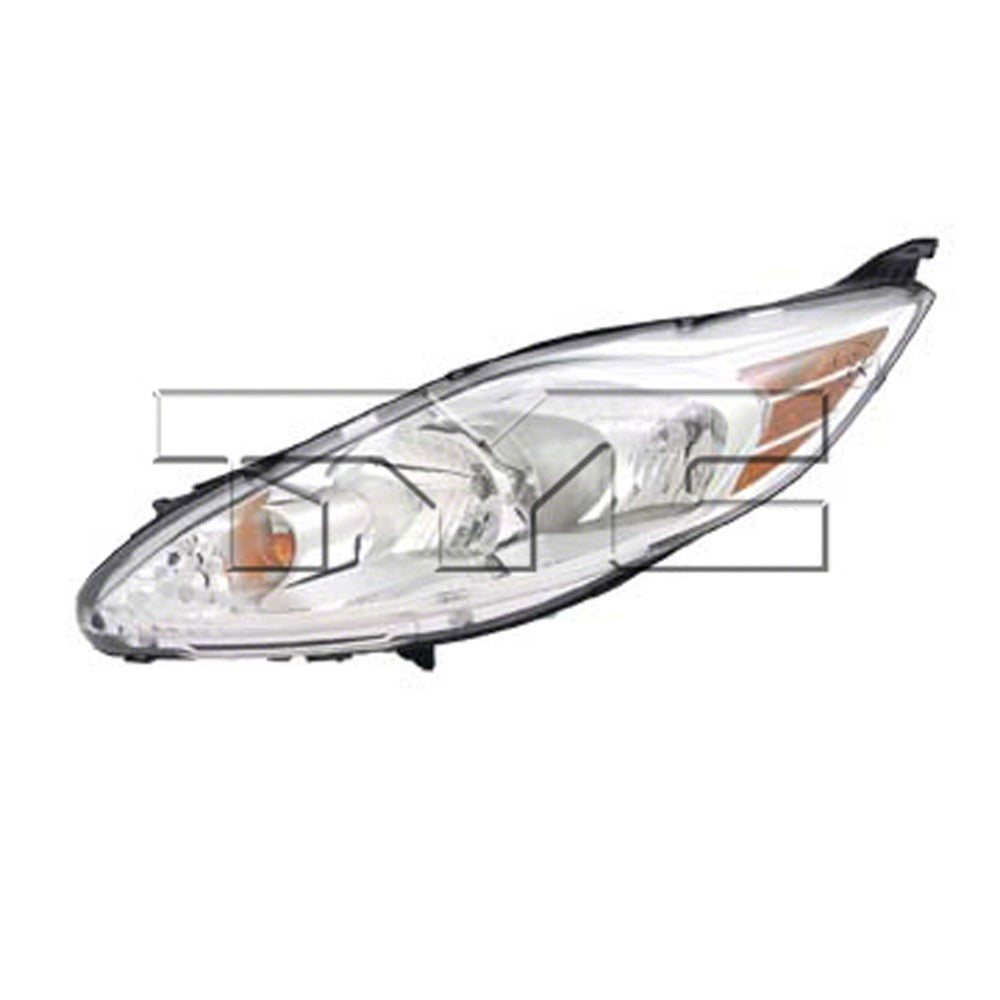 Front Right Passenger Side Headlight Assembly 2011-2013 Ford Fiesta