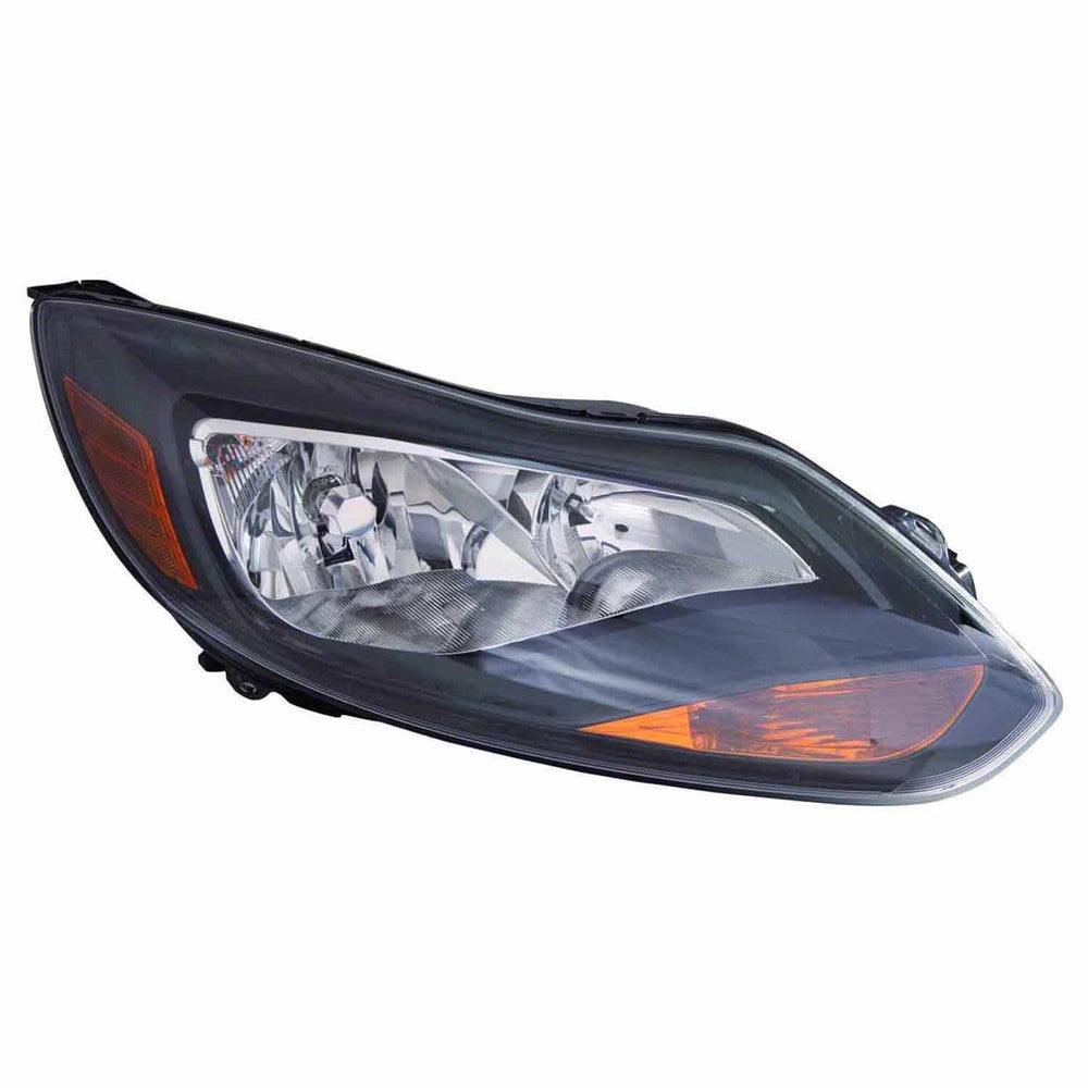 Front Right Passenger Side Headlight Assembly 2012-2014 Ford Focus
