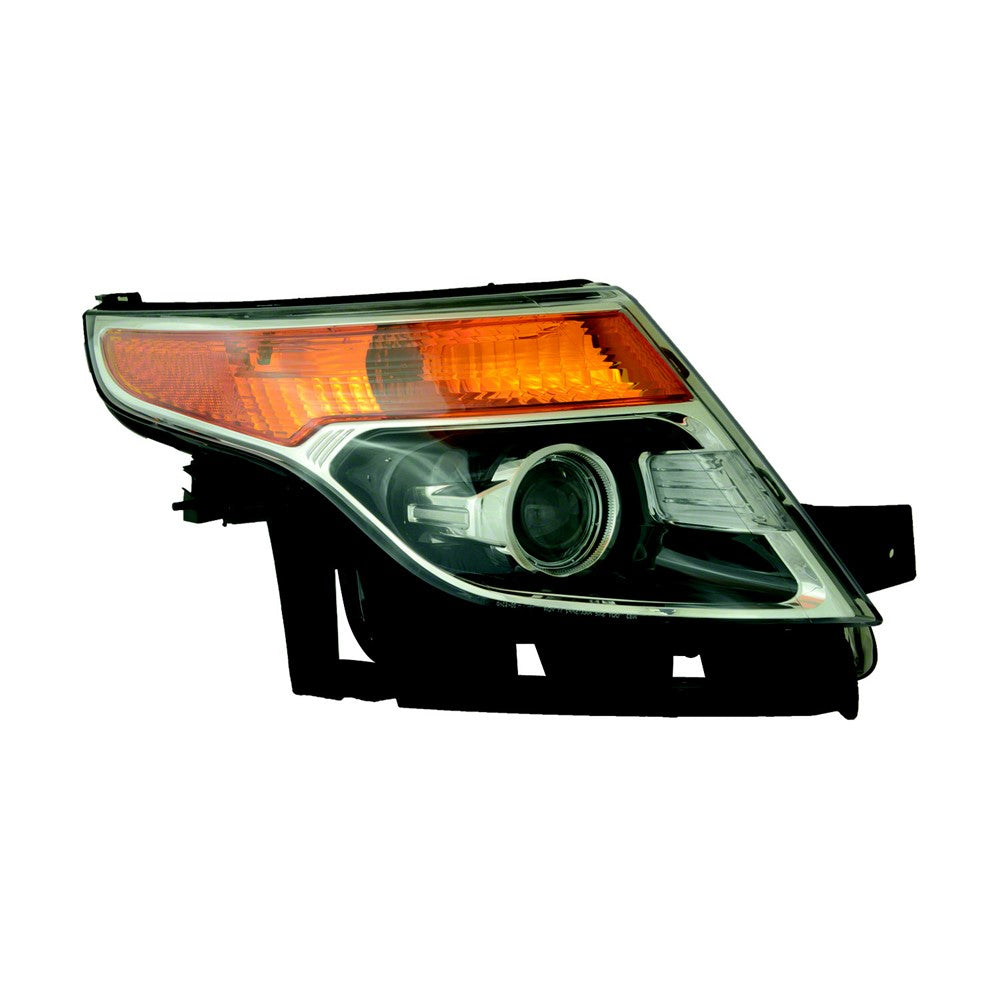 Front Right Passenger Side Halogen Headlight Assembly 2011-2015 Ford Explorer