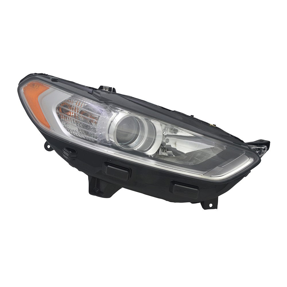 Front Right Passenger Side Halogen Headlight Assembly 2013-2016 Ford Fusion