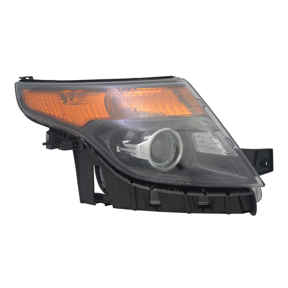 Front Right Passenger Side Halogen Headlight Assembly 2013-2015 Ford Explorer