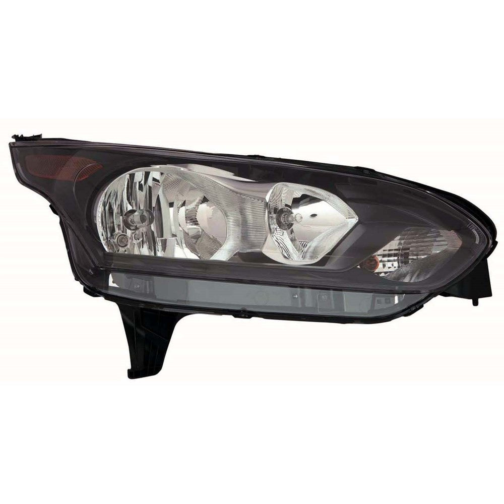 Front Right Passenger Side Halogen Headlight Assembly 2014-2018 Ford Transit Connect