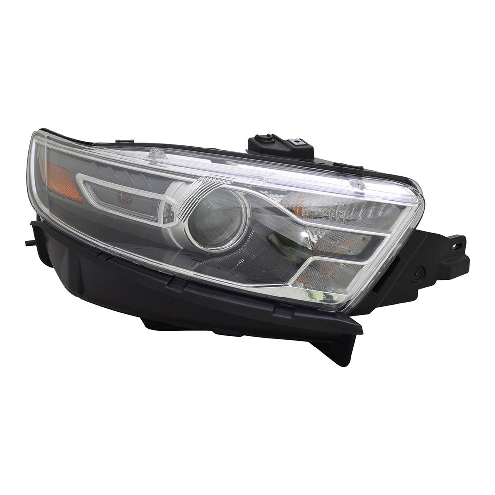 Front Right Passenger Side Halogen Headlight Assembly 2014-2015 Ford Taurus