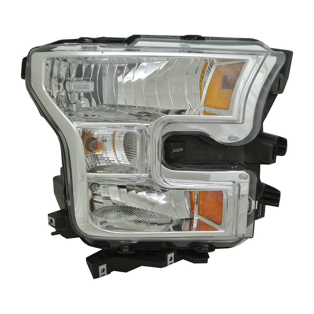 Front Right Passenger Side Halogen Headlight Assembly 2015-2017 Ford F-150