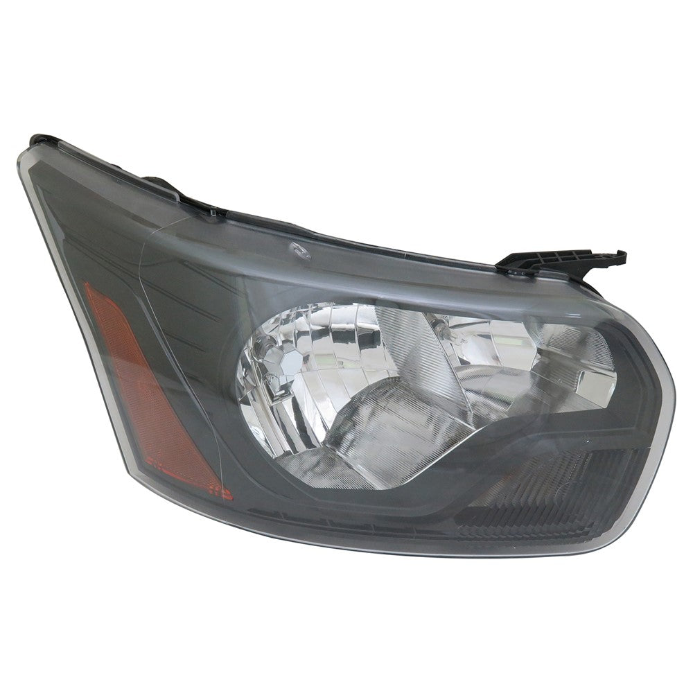Front Right Passenger Side Halogen Headlight Assembly 2016-2024 Ford Transit-150, Transit-250, Transit-350, Transit-350 Hd, E-Transit