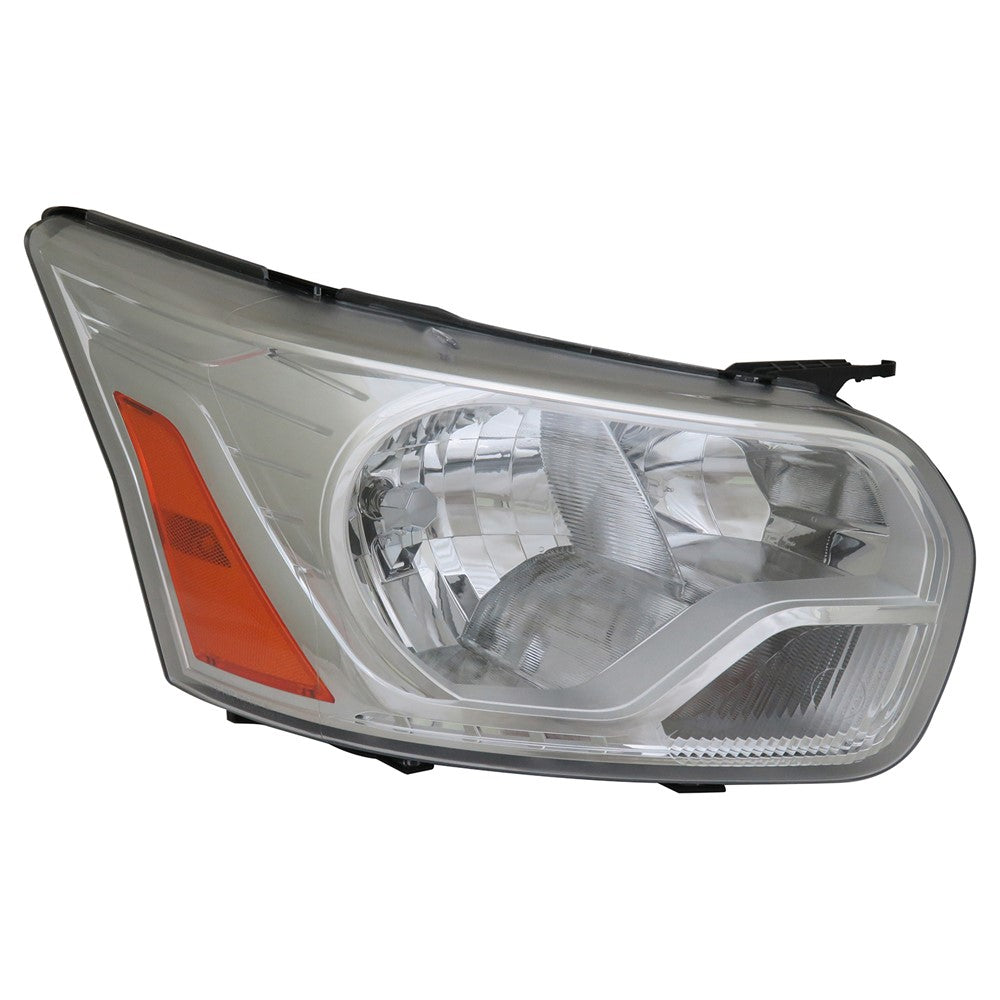 Front Right Passenger Side Halogen Headlight Assembly 2016-2023 Ford Transit-150, Transit-250, Transit-350, Transit-350 Hd, E-Transit
