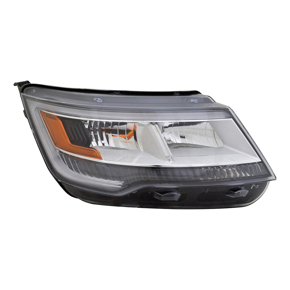 Front Right Passenger Side Headlight Lens And Housing 2018-2019 Ford Explorer