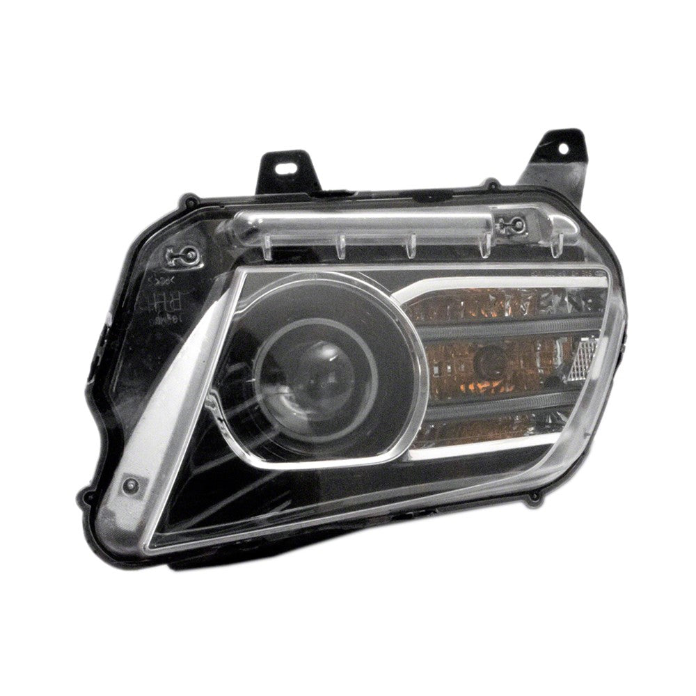 Front Right Passenger Side Hid Headlight Lens And Housing 2013-2014 Ford Mustang